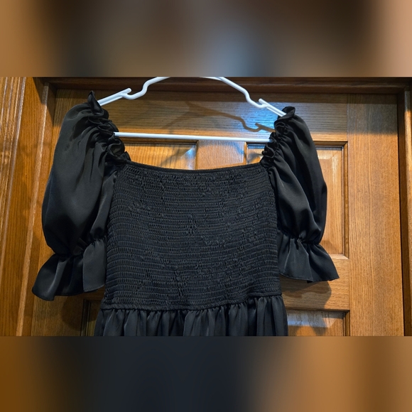 Shein, Women's size Large Dress, Black, Polyester, Good Shape, Barely Worn - Picture 7 of 7